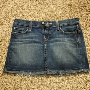 Old Navy denim mini skirt